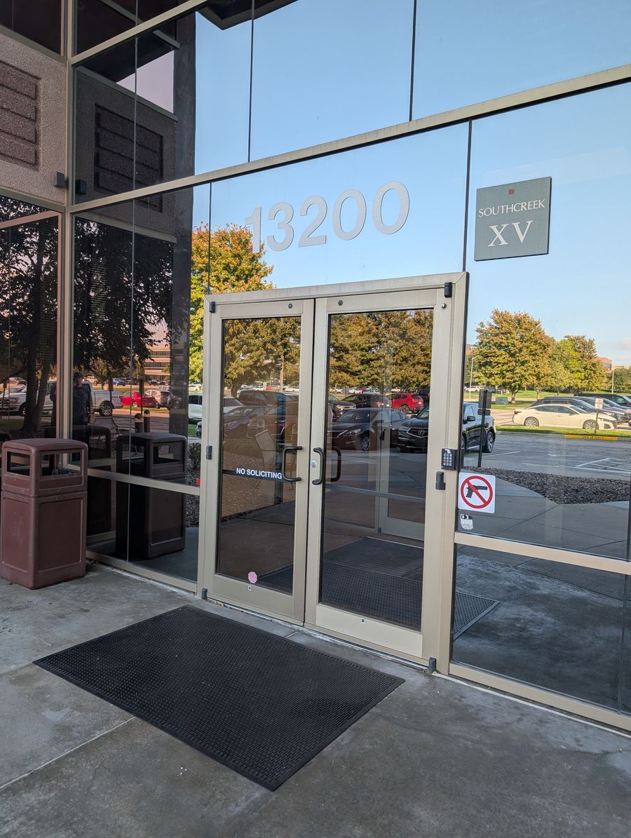 Entrance to Southcreek XV at 13200 Metcalf Avenue in Overland Park, Kansas